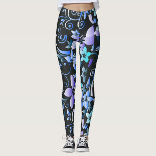 Blume - Wandpapier 6 Leggings