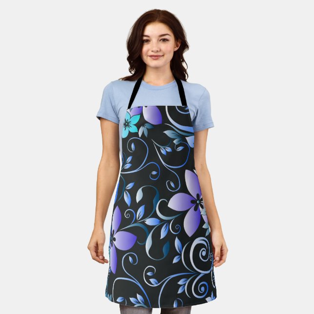 Blume - Wandpapier 6 Schürze (Getragen)