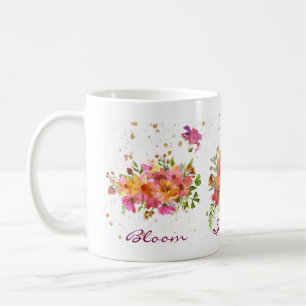 Blume Wasser Farbe Helle Gold Tasse Kaffee