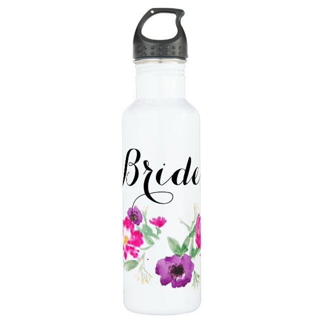 Blume Wasser Trinkflasche (Vorderseite)