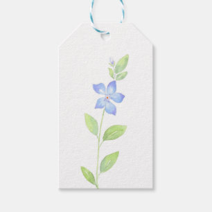 Blume Wasserfarbe Geschenkanhänger