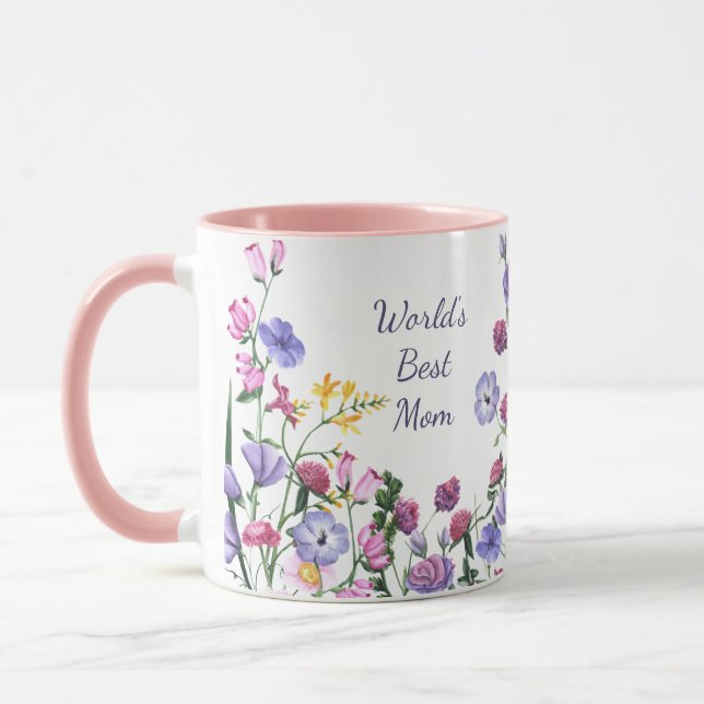 Blume Wasserfarben-Garten: Die besten Mamas der We Tasse (Links)