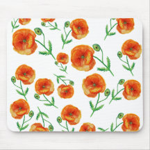 Blume Wasserfarben Mousepad