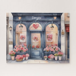 Blume Wasserfarben Puzzle