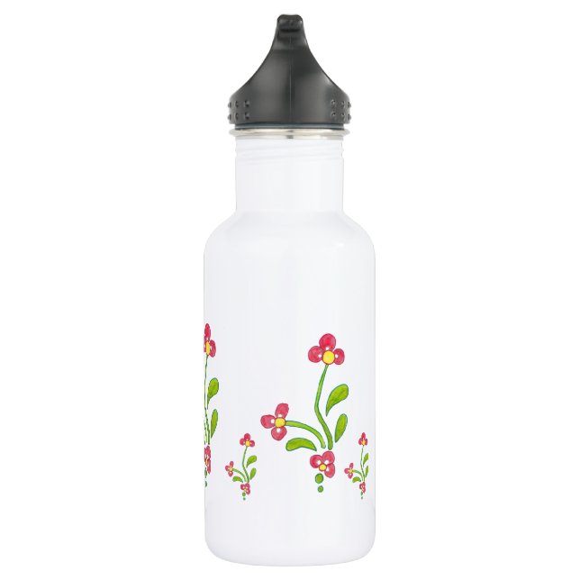 Blume Wasserflasche (Rechts)