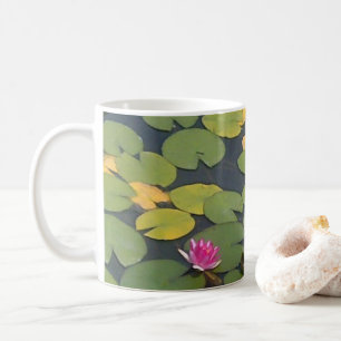 Blume Wasserlilie Kaffeetasse