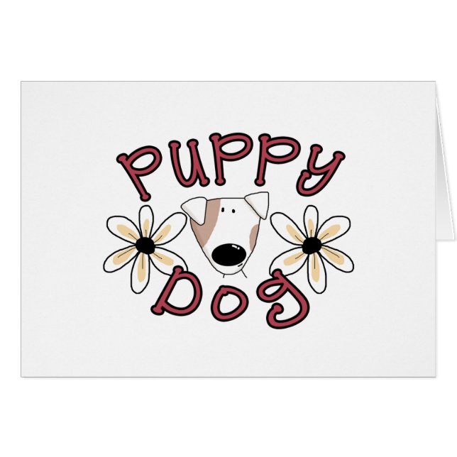 Blume Welpenhund (Vorderseite (Horizontal))