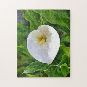 Blume White Calla Lily Puzzle