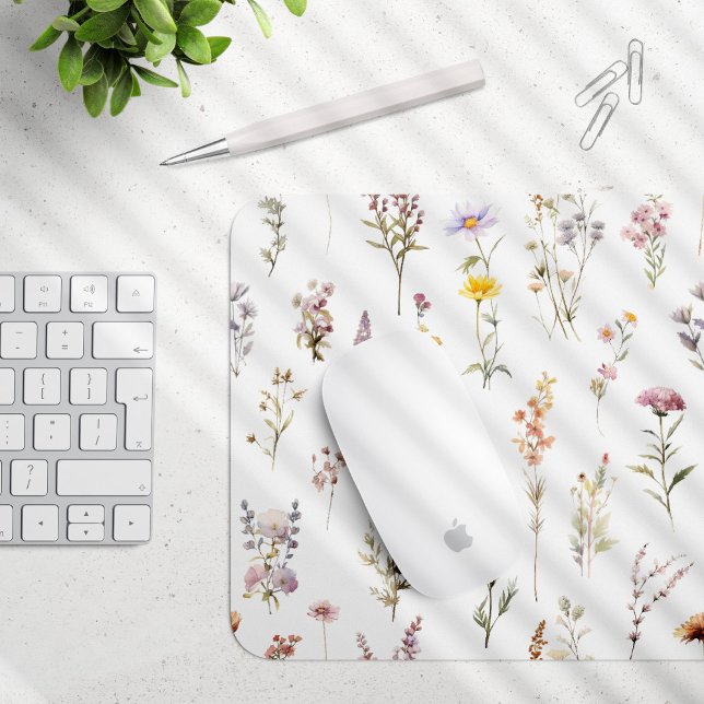 Blume, Wildblumen, Blume im Garten Mousepad (Von Creator hochgeladen)