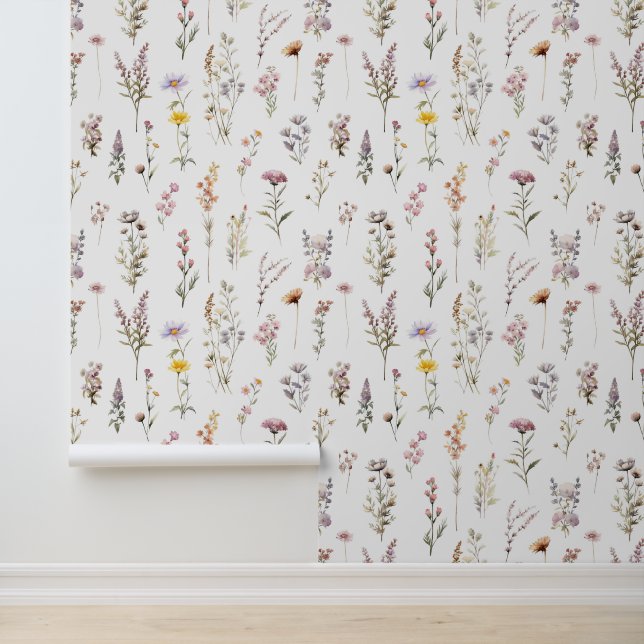 Blume, Wildblumen, Blume im Garten Tapete (Anwendung)