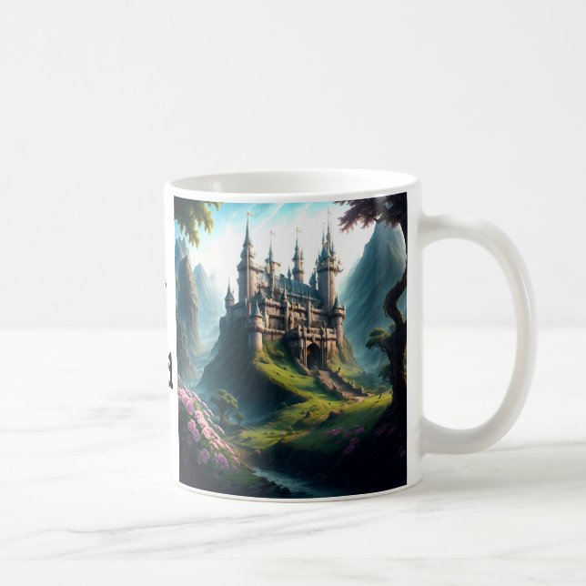 Blume Wilhelm Tell Kaffeetasse (Rechts)