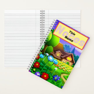 Blume World Spiral Notebook Notizbuch