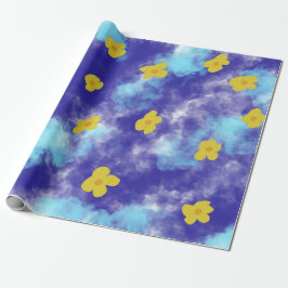 Blume Wrapping Paper Geschenkpapier