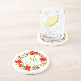 Blume Wreath Getränkeuntersetzer