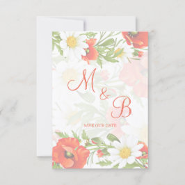Blume Wreath Save The Date