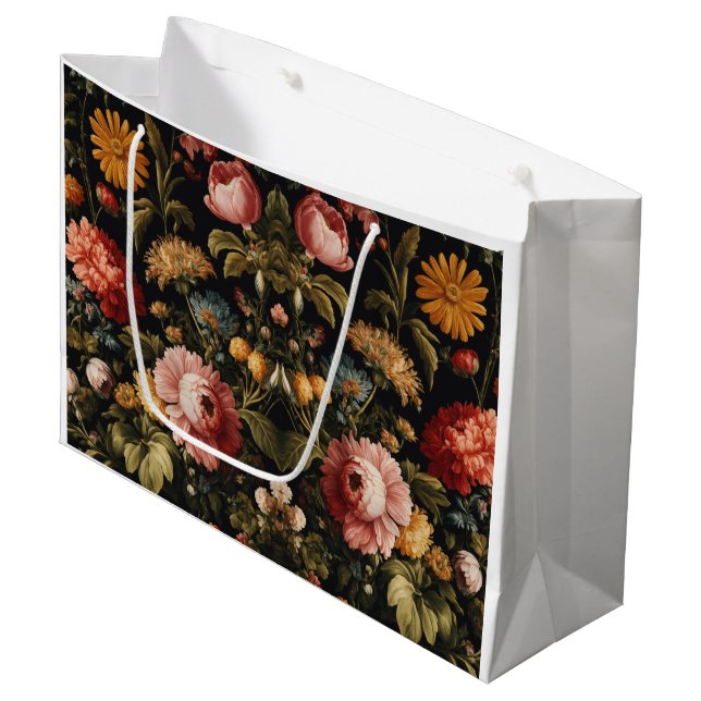 Blume & Wunder: Eine wunderschöne Geschenktasche Große Geschenktüte (Vorderseite Schrägansicht)