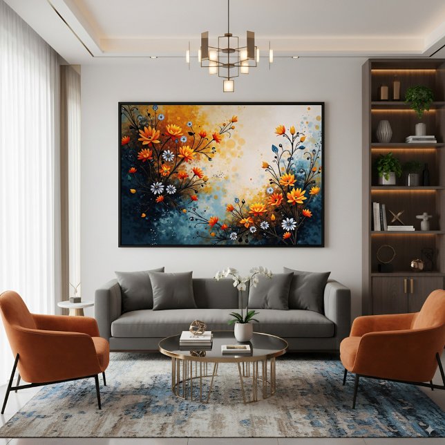 Blume zu Feiern Leinwanddruck (Von Creator hochgeladen)