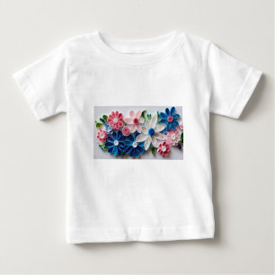 "Blume zum Abfüllen von Whimsikpapier" Baby T-shirt
