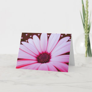 Blume zum Herabfallen Feiertagskarte