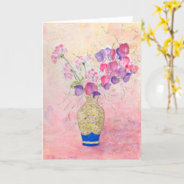 Blume zum Valentinstag... Karte