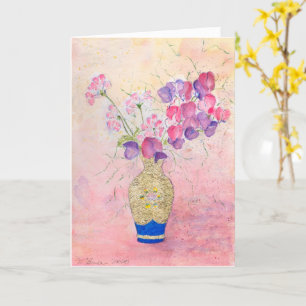 Blume zum Valentinstag.... Karte