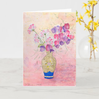 Blume zum Valentinstag... Karte