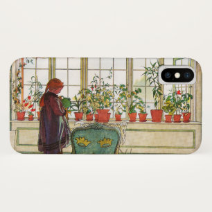Blume zum Windows von Carl Larsson Case-Mate iPhone Hülle