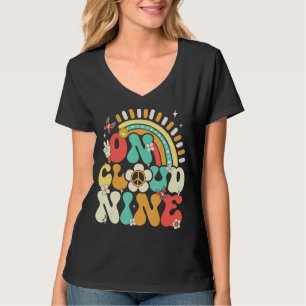 Blume zur Dekoration der 9. Geburtstagspartei in C T-Shirt