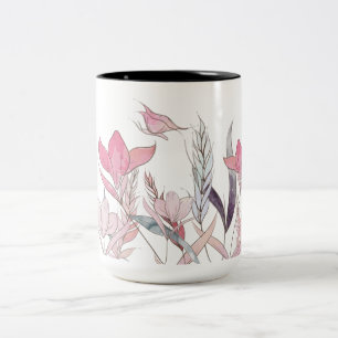 Blume Zweifarbige Tasse