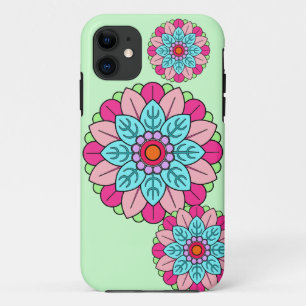 BlumeMandala iPhone 11 Hülle