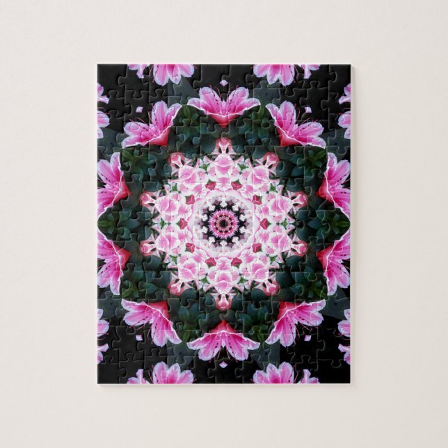 Blumemandala-Puzzle Puzzle (Vertikal)