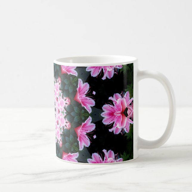 Blumemandala-Tassen Tasse (Rechts)
