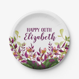 Blumen80. 90. 91. 92. 95. 98. 99. der Frauen Pappteller