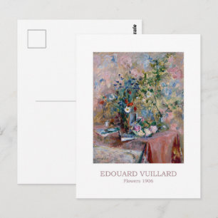 Blumen 1906 von Edouard Vuillard Postkarte