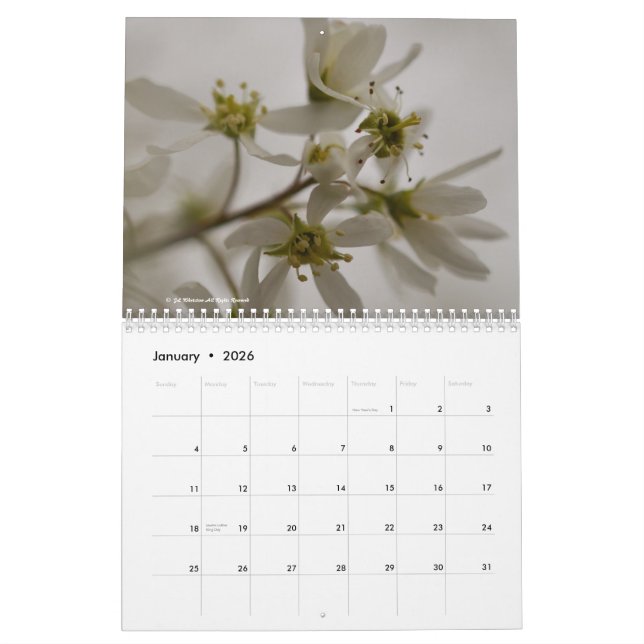 Blumen 2015 kalender (Jan 2026)