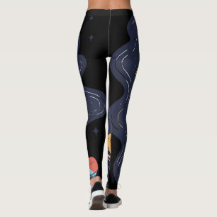 Blumen-All-Over-Print-Leggings Leggings