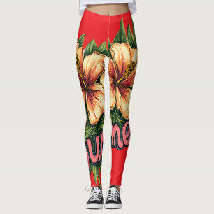 Blumen-All-Over-Print-Leggings Leggings