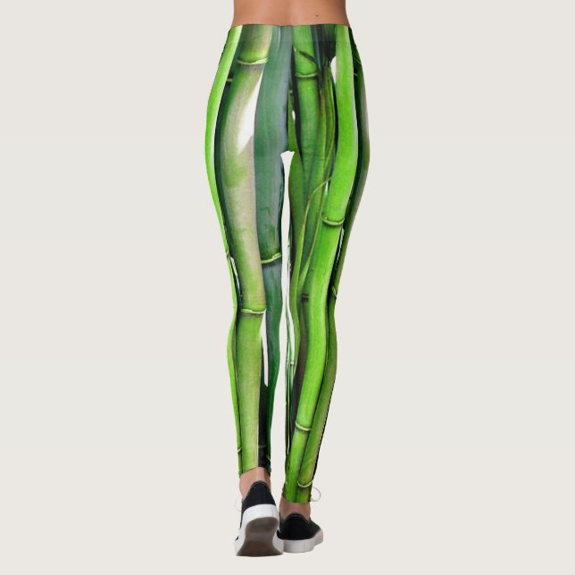 Blumen-All-Over-Print-Leggings Leggings (Rückseite)