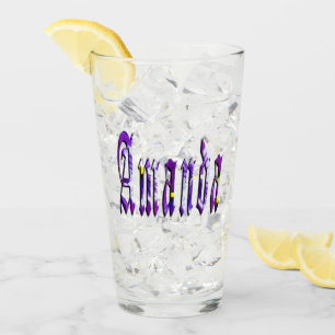 Blumen-Amanda-Name, Glas