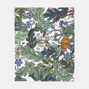 Blumen, Art Deco, modern, nahtlos. Fleecedecke