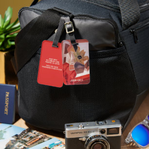 Blumen auf einem Tisch von Juan Gris, Vintage Kubi Gepäckanhänger