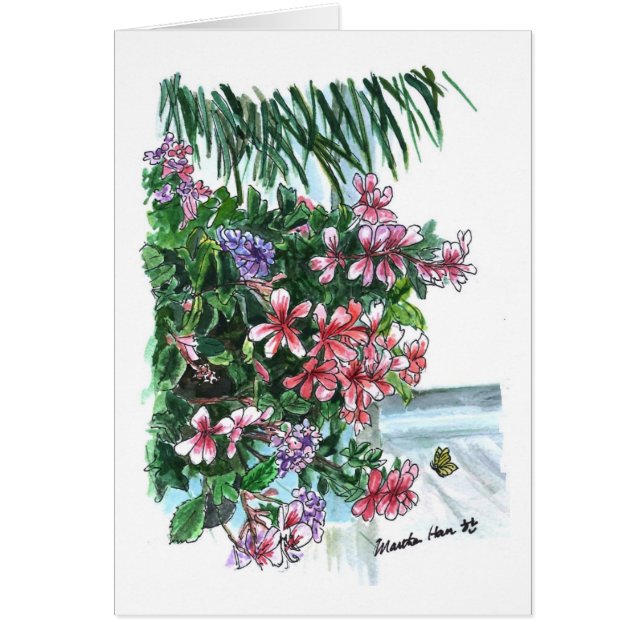 Blumen auf einer Straße (Vorne)