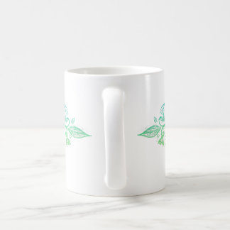 Blumen-Augen-Tasse Kaffeetasse