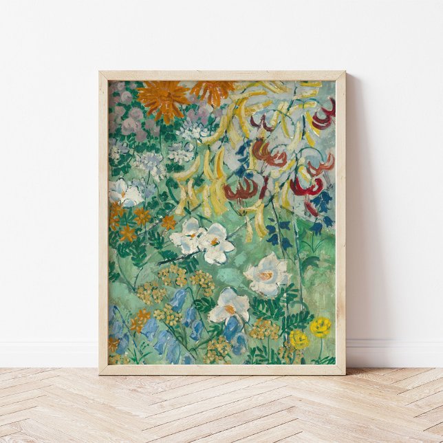 Blumen | August Babberger Poster (Von Creator hochgeladen)