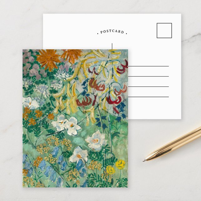 Blumen | August Babberger Postkarte (Von Creator hochgeladen)