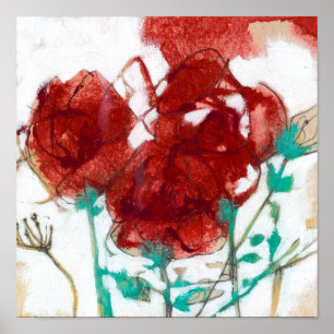 Blumen-Ausdruck I Poster