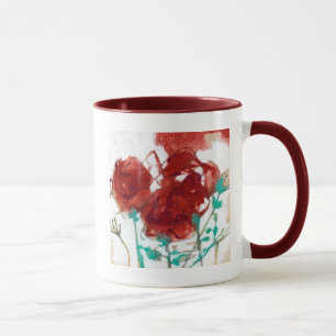 Blumen-Ausdruck I Tasse