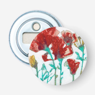 Blumen-Ausdruck II Flaschenöffner