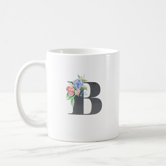 Blumen B Kaffeetasse (Links)