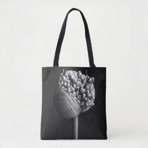 Blumen B&W Allium Blume Bud